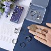 SUNNYCLUE DIY Charm Finger Ring Making Kit DIY-SC0023-60-3