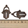 Walnut Wood Pendants WOOD-A025-16-3