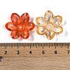 Transparent Acrylic Bead Caps OACR-H118-03-3
