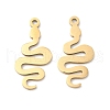 201 Stainless Steel Pendants STAS-A084-04G-1