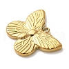 304 Stainless Steel Pendants STAS-G352-01G-03-2