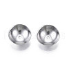 304 Stainless Steel Bead Caps STAS-S057-48C-P-2