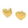 Ion Plating(IP) 304 Stainless Steel Ear Studs EJEW-Q801-03G-1