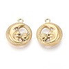 304 Stainless Steel Pendants STAS-N109-206G-1