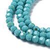 Opaque Glass Beads Strands EGLA-A035-P4mm-L12-3