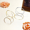 SHEGRACE Rhodium Plated 925 Sterling Silver Hoop Earrings JE670A-06-2