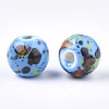 Handmade Porcelain Beads PORC-Q262-03P-2