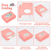 Rectangle Paper Folding Gift Boxes CON-WH0094-46C-01-4