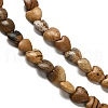 Natural Picture Jasper Beads Strands G-P575-C08-6mm-4