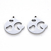 Non-Tarnish 201 Stainless Steel Pendants STAS-N092-18-2