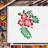 Large Plastic Reusable Drawing Painting Stencils Templates DIY-WH0202-060-6