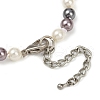 Shell Pearl Graduated Beaded Necklaces for Girl Women NJEW-XCP0001-46P-4
