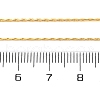 Long-Lasting Plated Brass Coreana Chain Necklaces NJEW-K112-08G-NF-3