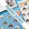 24Pcs 6 Styles Tibetan Styles Alloy Pendants PALLOY-HY00036-5