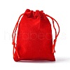Velvet Cloth Drawstring Bags TP-C001-50x70mm-M-2