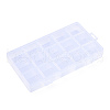 Rectangle Polypropylene(PP) Bead Storage Container CON-N011-047-5