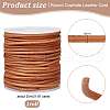20M Round Cowhide Leather Cord WL-WH0015-01C-01-2