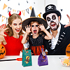 24Pcs 4 Colors Halloween Paper Storage Gift Bag Sets ABAG-WH0038-31-7