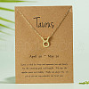 Alloy Constellation Pendant Necklaces WG6F1B2-04-1