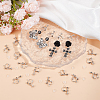SOFPLATE 36Pcs Brass Screw On Clip-on Earring Findings KK-SP0001-18P-4