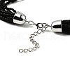 Bohemia Style Glass Seed Bead Multi-strand Necklaces NJEW-H063-01P-05-4
