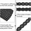 Imitation Leather Braided Lace Ribbon WL-WH0003-03-4