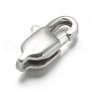 Tarnish Resistant 304 Stainless Steel Lobster Claw Clasps STAS-F094-05D-P-1