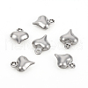 Non-Tarnish 304 Stainless Steel Charms STAS-I149-05B-P-1