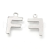 201 Stainless Steel Charms STAS-C021-06P-F-2