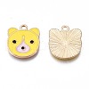 Alloy Enamel Pendants ENAM-N054-75F-3