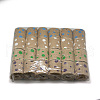 Dot Printed Burlap Ribbon OCOR-R071-26-4