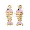 Alloy Enamel Pendants ENAM-B050-11G-01-2