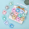 16Pcs 8 Colors Cartoon Bear Silicone Focal Beads JX699A-4