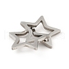 Non-Tarnish 201 Stainless Steel Pendants STAS-D190-03P-2