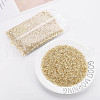 Plated Glass Bugle Beads SEED-S046-01A-22-2