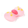 Translucent Frosted Resin Cabochons CRES-A049-04A-4