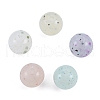 Marbled Stone Style Opaque Acrylic Beads OACR-G009-01B-1