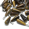 Natural & Synthetic Mixed Stone Pendants X-G-T081-M-2