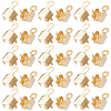 SUNNYCLUE 300Pcs Brass Pendant Rhinestone Settings KK-SC0004-56G-1