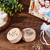 Column Wooden Finger Ring Storage Boxs CON-WH0086-063A-5