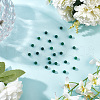 GOMAKERER 2 Strands Natural Fuchsite Beads Strands G-GO0001-32-4
