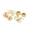 Brass Micro Pave Cubic Zirconia Pendants KK-F895-18B-G-2
