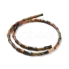 Natural Picasso Stone/Picasso Jasper Beads Strands G-P475-04-3