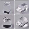 Acrylic Single Jewelry Display Stand Sets RDIS-FG0001-02-3