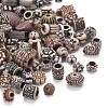 Mixed Antique Style Acrylic Beads MACR-YW0001-37-1