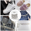 Glass Rhinestone Cup Chains FIND-BC0001-22-6