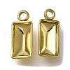 Ion Plating(IP) 304 Stainless Steel Pendant Cabochon Settings STAS-I310-24G-1