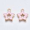 Alloy Enamel Pendants ENAM-S121-027B-2