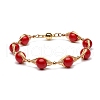 Healing Power Natural Mashan Jade Beaded Bracelets for Men Women X1-BJEW-TA00012-04-1