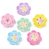 Opaque Resin Enamel Cabochons CRES-D308-01-2